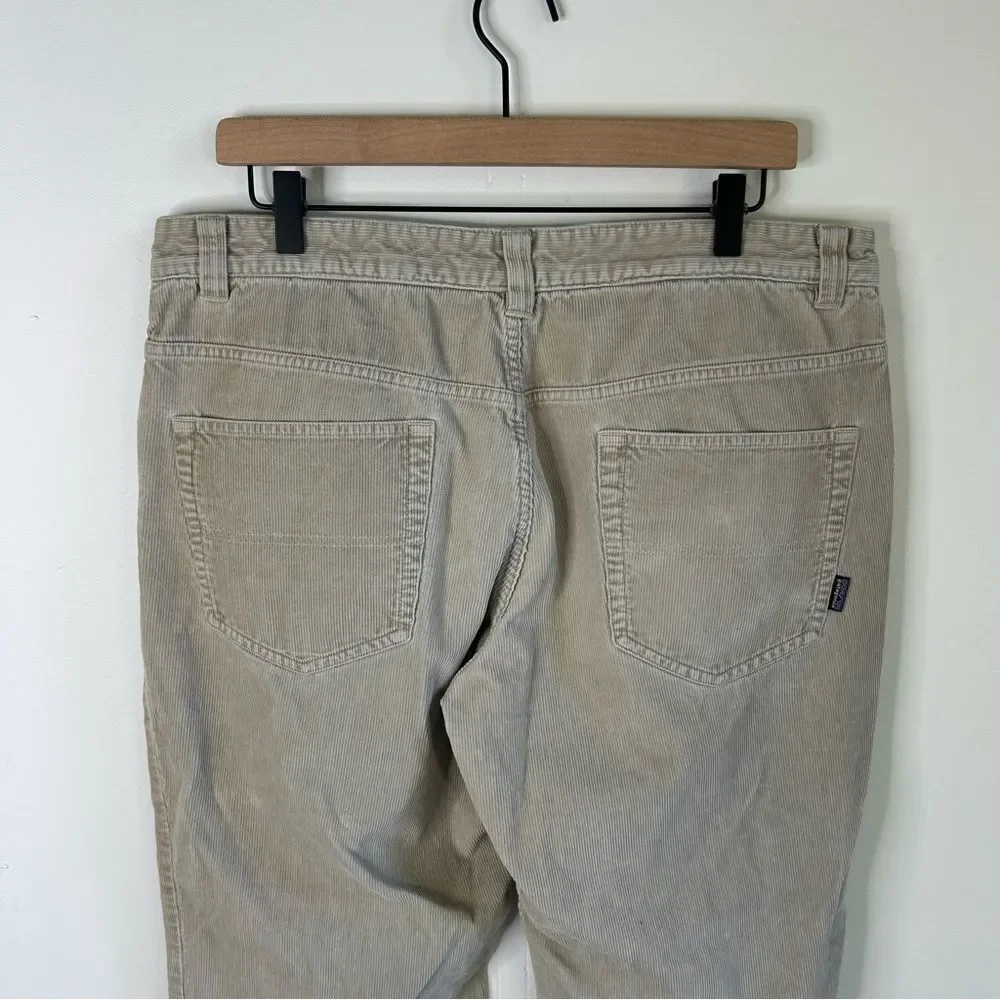 Patagonia Tan Corduroy Pants Straight Leg